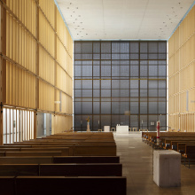 Katholische Pfarrkirche Herz-Jesu, München Neuhausen, Architekturbüro Allmann, Sattler, Wappner